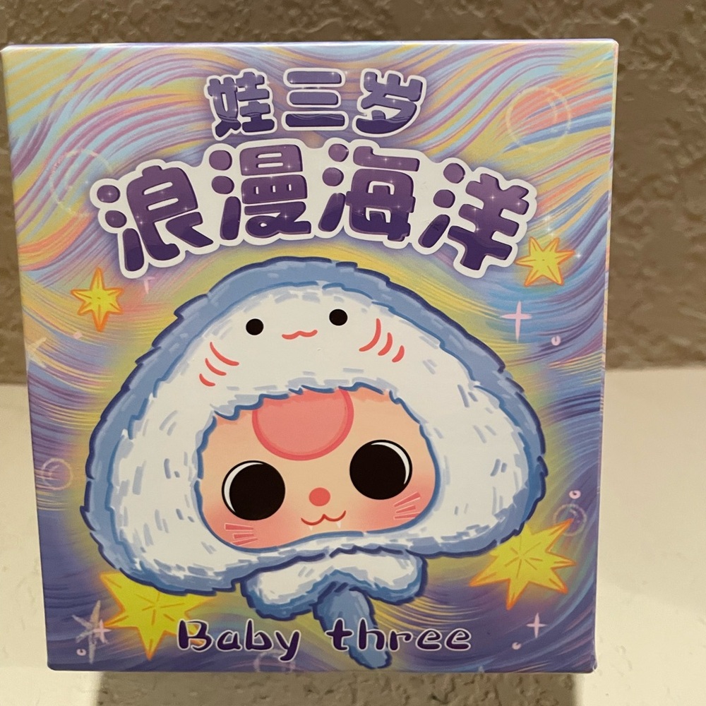 Baby Three Romantic Ocean Series blind box